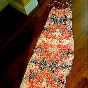 Gorgeous South Moon Under Maxi Dress with Cut Out Back